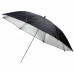 33inch Flash Light Reflector Black Silver Umbrella Lighting Studio